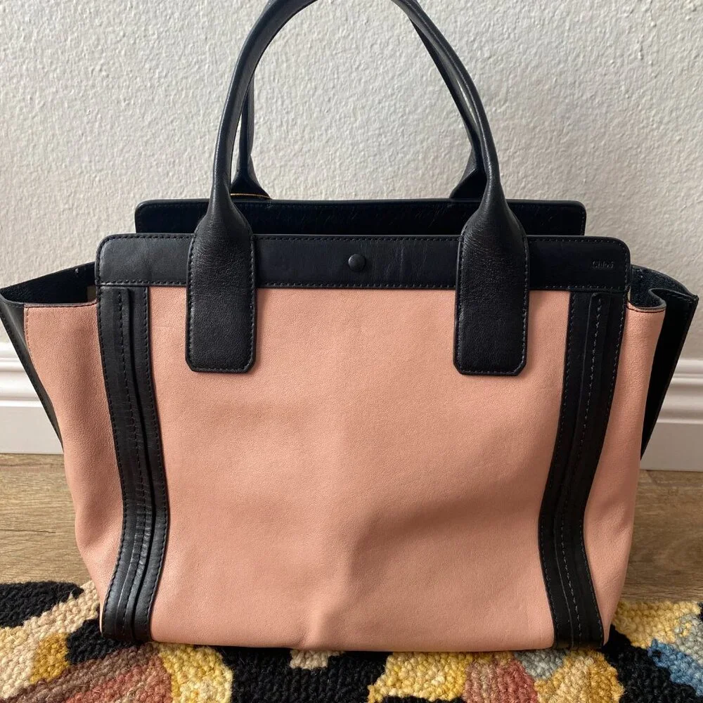 Chloé Alison Top Handle Leather Bag - Picture 3 of 16